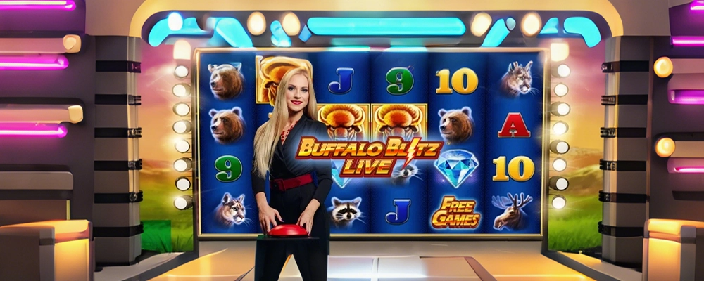 up bet Caça-níqueis Buffalo Blitz ao Vivo
